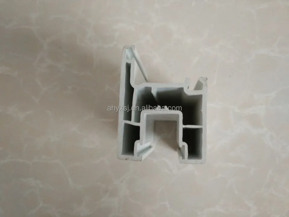 Enviroment friendly UPVC casement window frame plastic windows profile