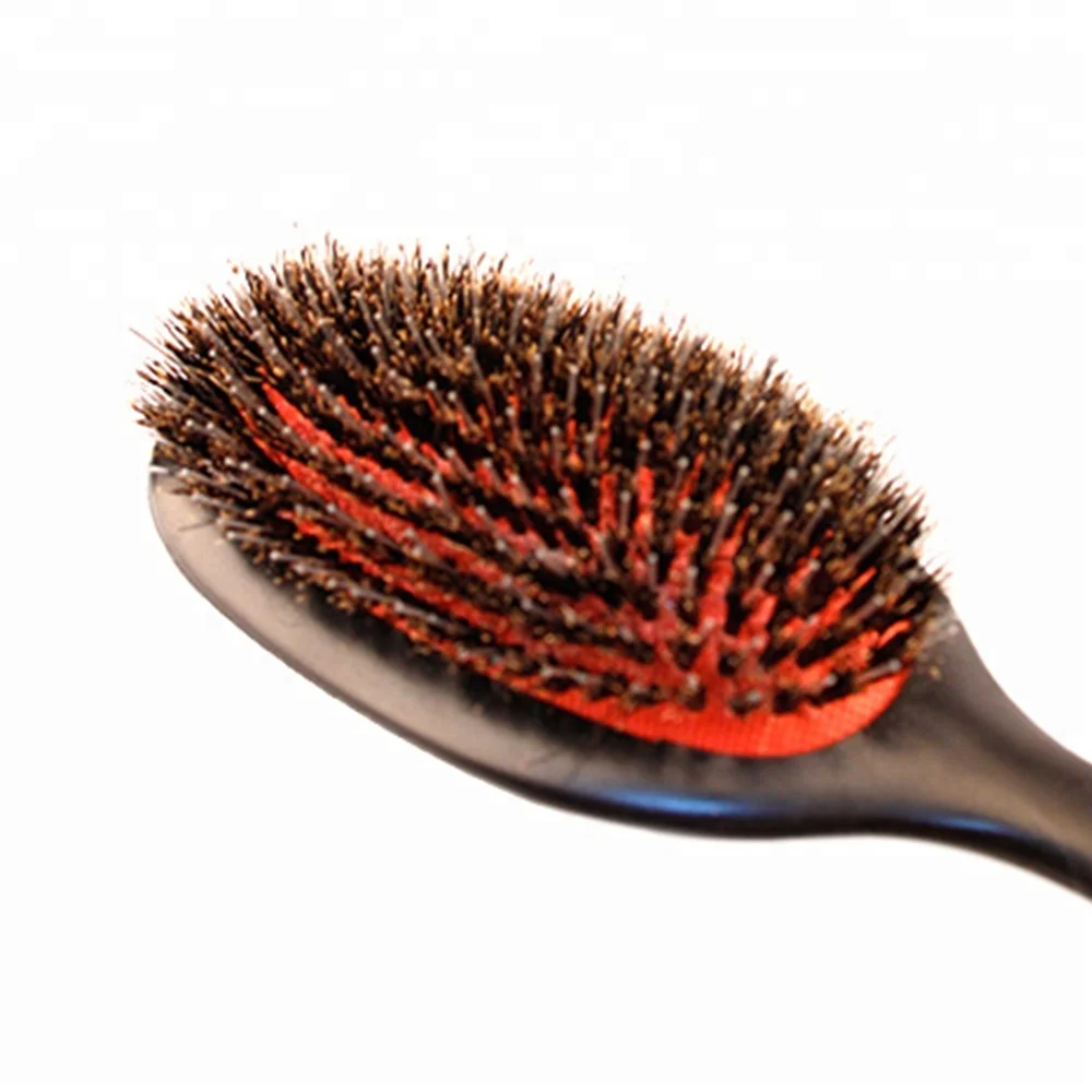 Plastic Anti-static Bristle Nylon HairBrush ABS Paddle Boar Hair Brush