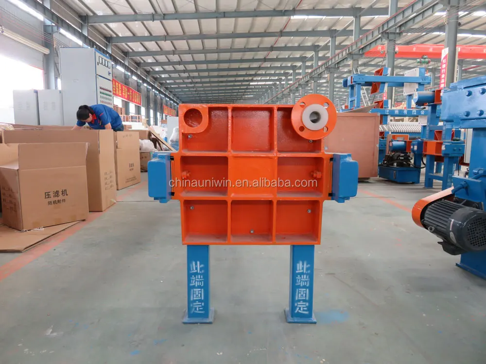 Durable manual  jack filter press for textile industry