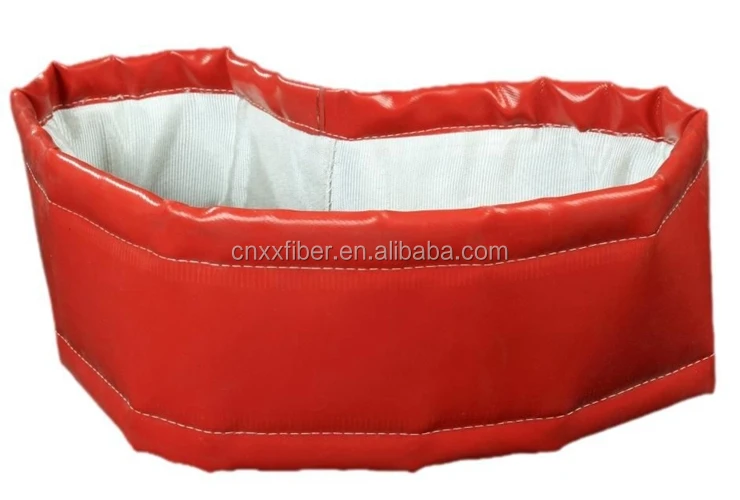 Customized Fireproof flexible silica gel joint fan soft connection Air Duct Fabric compensators