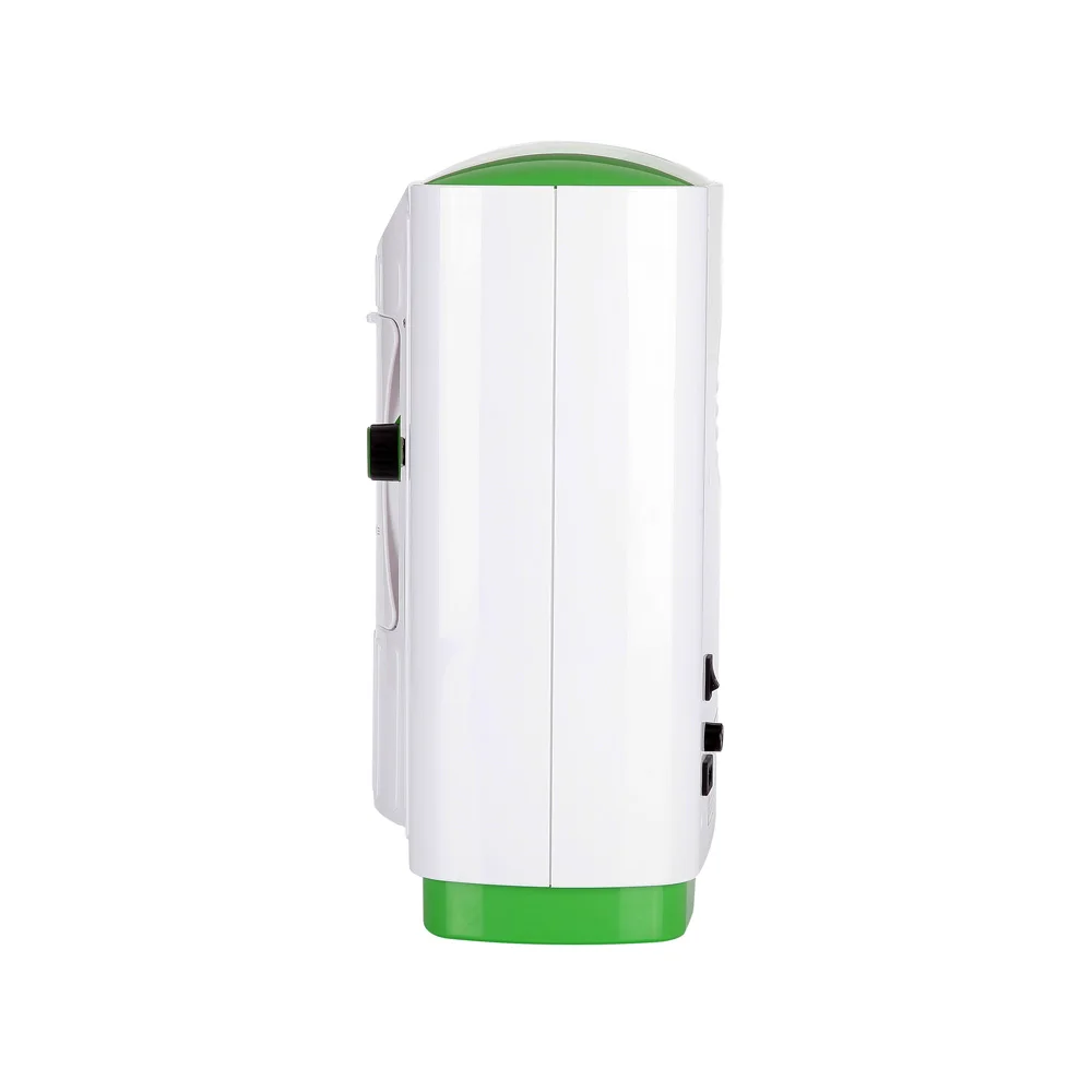 Low noise large flow portable household oxygen concentrator