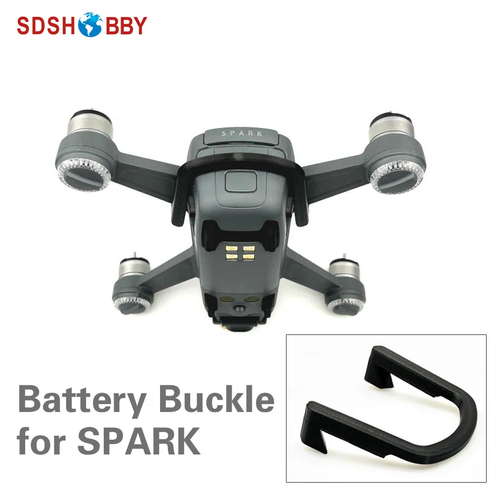 3D печатные батареи пряжка протектор для DJI Spark Drone