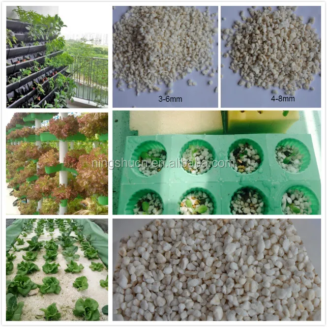 Agricultural Expanded Perlite As Hidroponic Plants Substrate