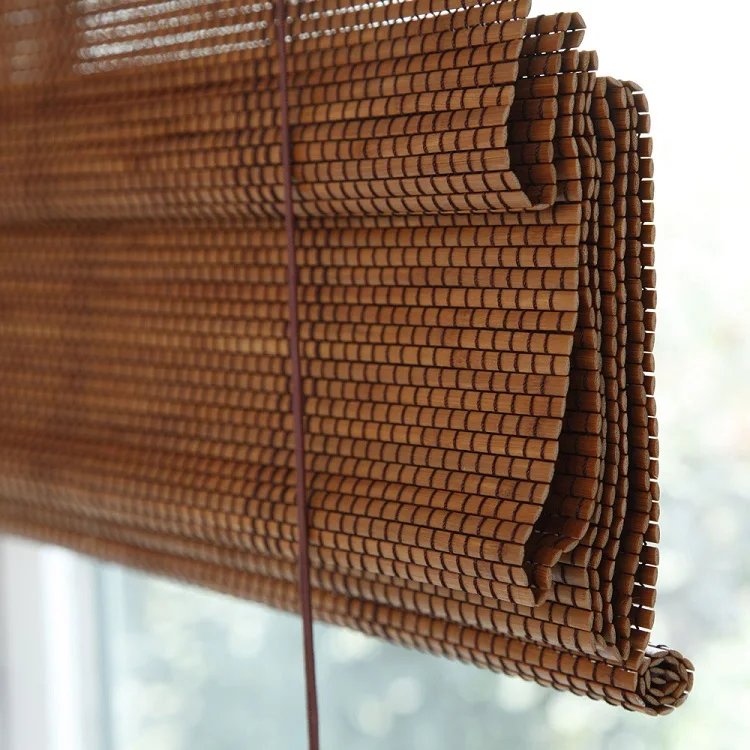 High quality roman style bamboo folding up blinds