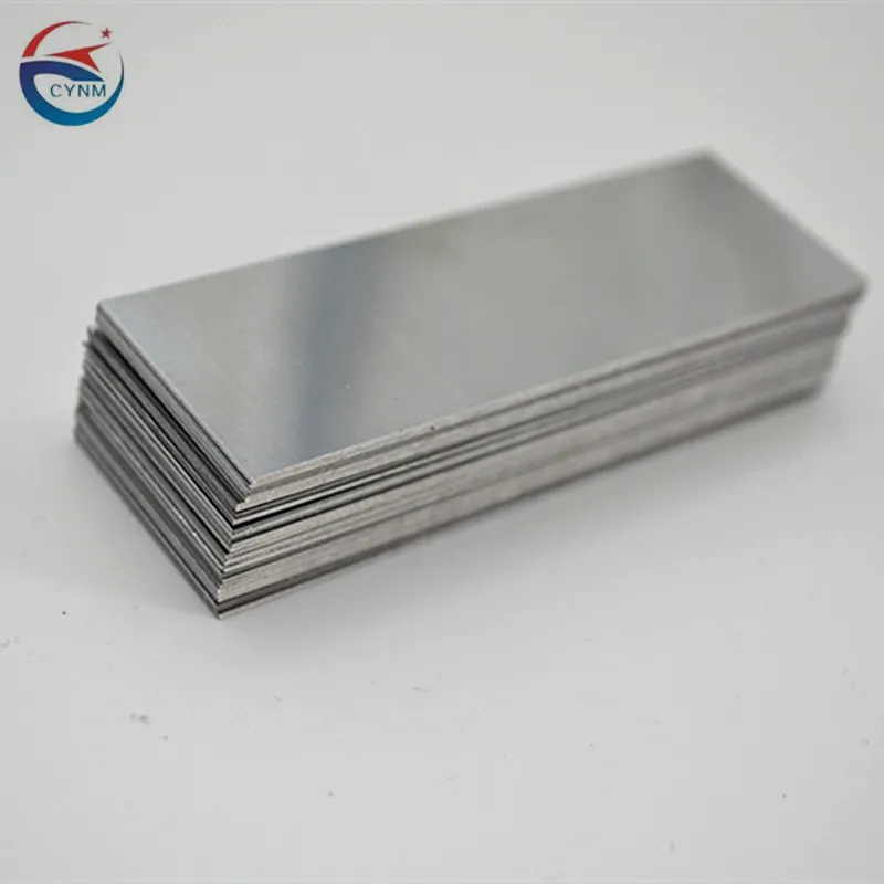 China supply high quality  Ta1 Ta2  Ta-2.5W  Ta-7.5W Ta-10W  tantalum tungsten alloy plate sheet