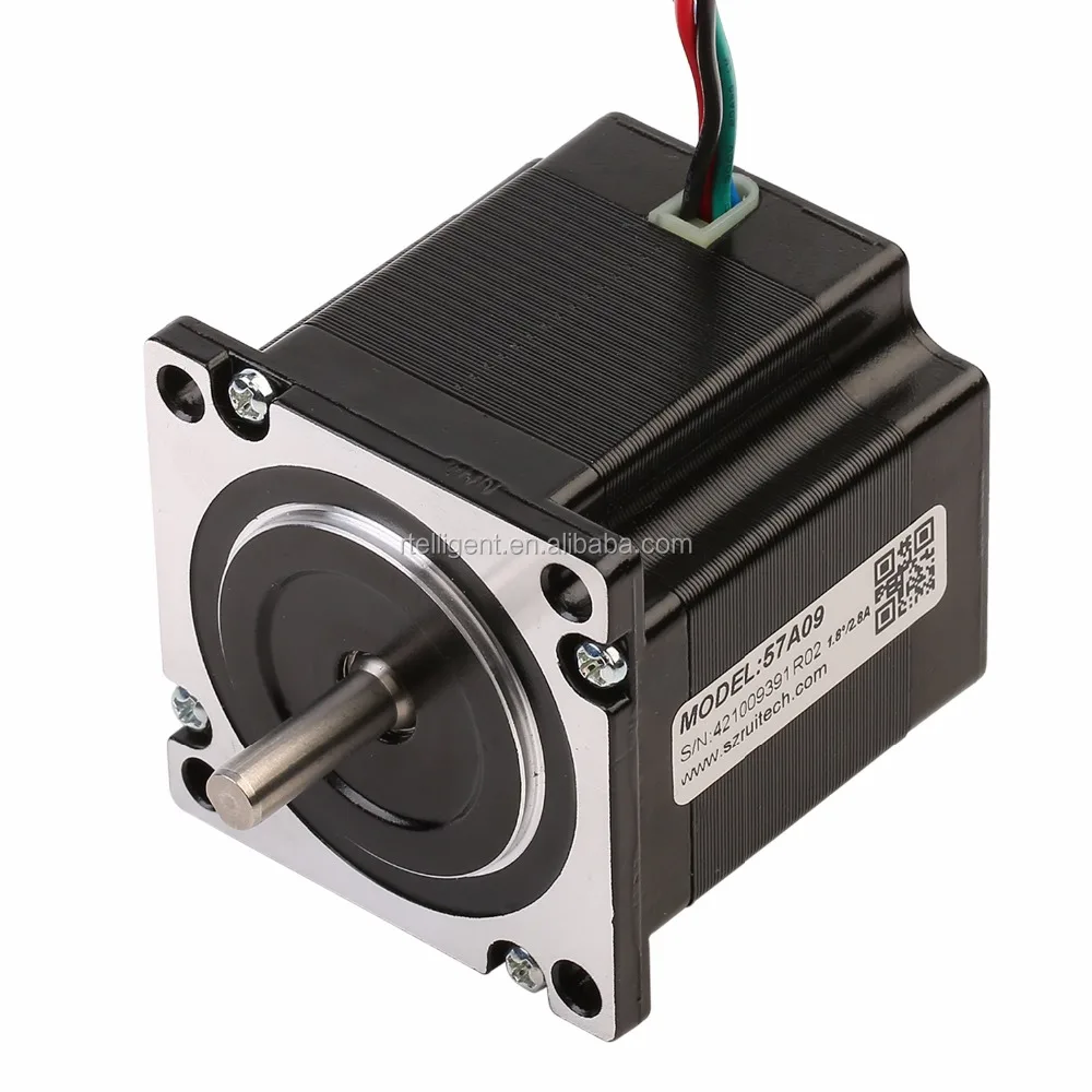 57A09 Nema23 2 Фаза 1,8 градусов микро шаговый двигатель
