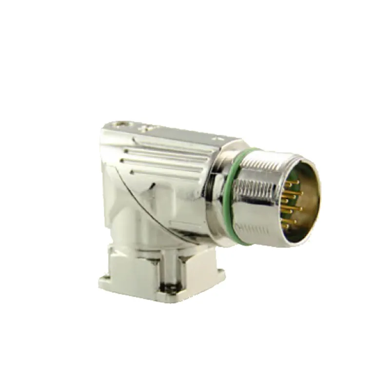 Servo Motor Encoder Connector male M23 Encoder Connector 6 8 12 17 19 pin cores Power Plug