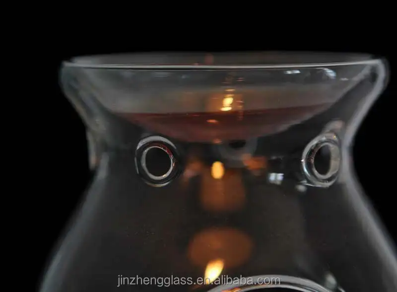 Fashion glass essential oil burner