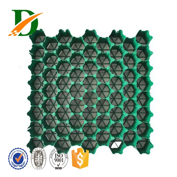 
Plastic grass pavers geogrid parking lot geogrid 