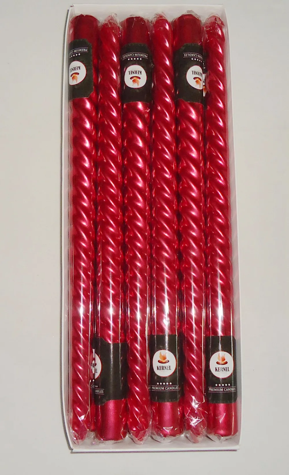 Customized Luxury Allite wax colored 10 inches taper candle