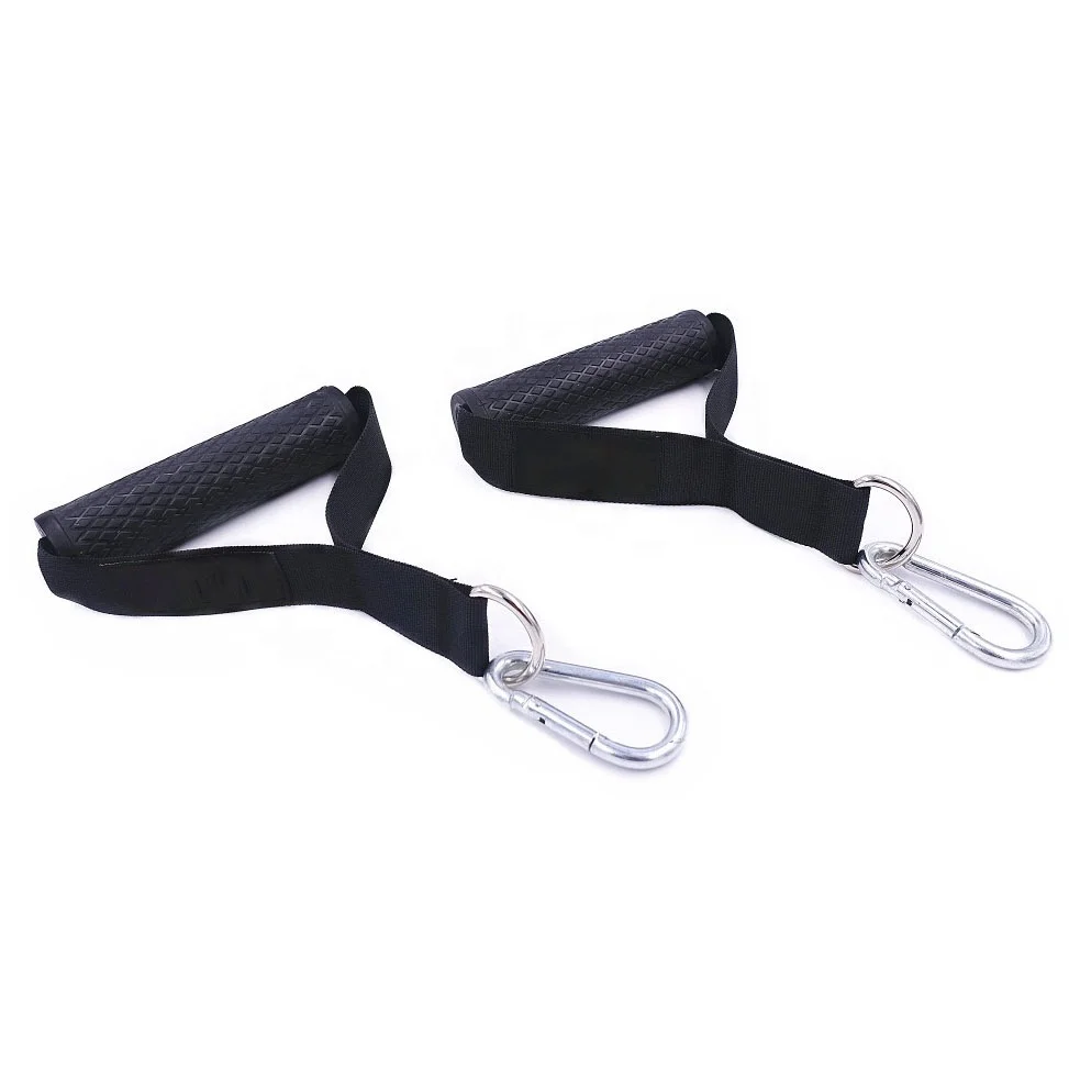 1 Pair Extreme Resistance Bands Ultra Heavy Duty Handles With Super Strong Nylon Webbing for Home Gym Band