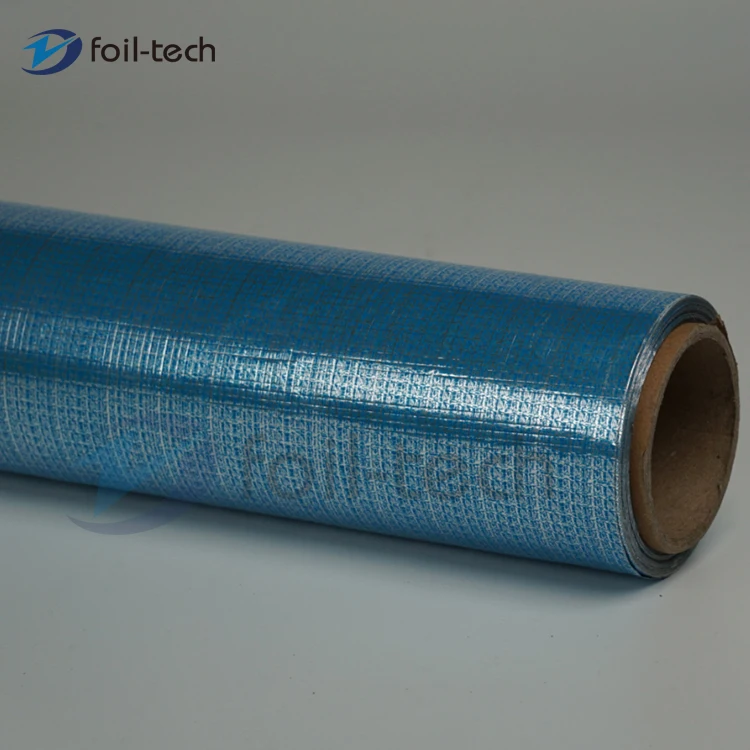 Fire Proof Wall Wrap aluminum foil  Insulation  high reflectivity Sarking radiant barrier
