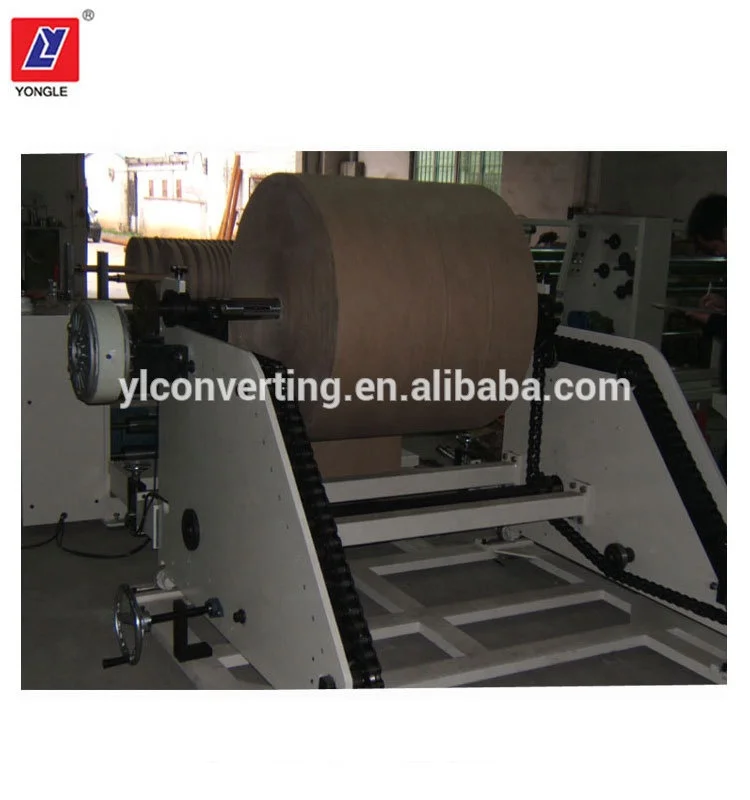 
Slitting and rewinding machine for kraft paper 