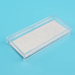 Wholesale transparent square custom false eyelash packaging box