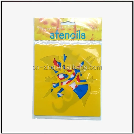 plastic drawing stencil