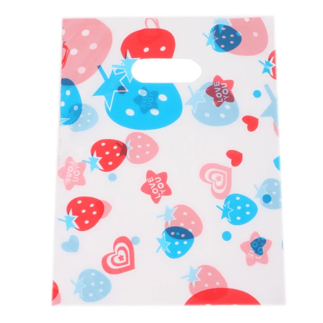 
Fashion plastic gift bag packaging bags custom logo from Anhui manufacturer 