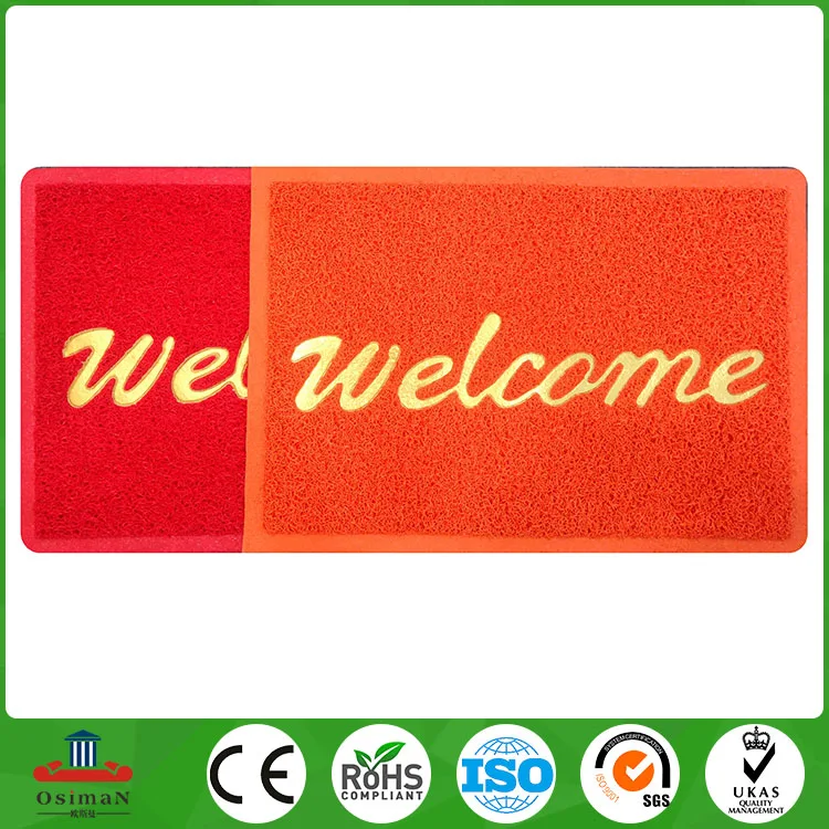 Foot Cleaning Plain Embossed Mesh Door Mat