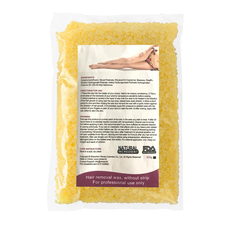 JustWax 1000g Hard Wax Beans Pellet Waxing Bikini Hair Removal Wax Shimmer Waxing Beads