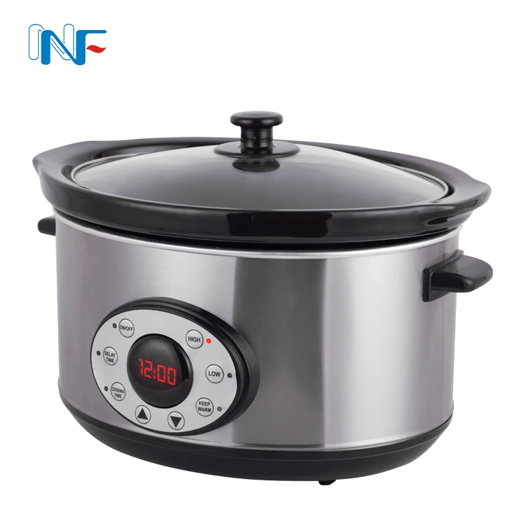 Hot sales 6.5L New Pre-set Multifunction Digital Keep Warm Function Slow Cooker
