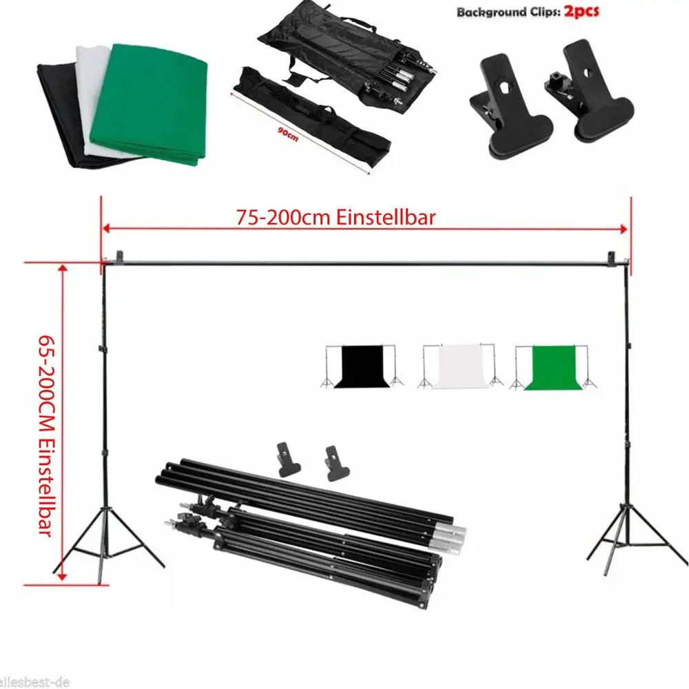 
Forfeel softbox lighting kit EF-C01 Studio kit background kit 