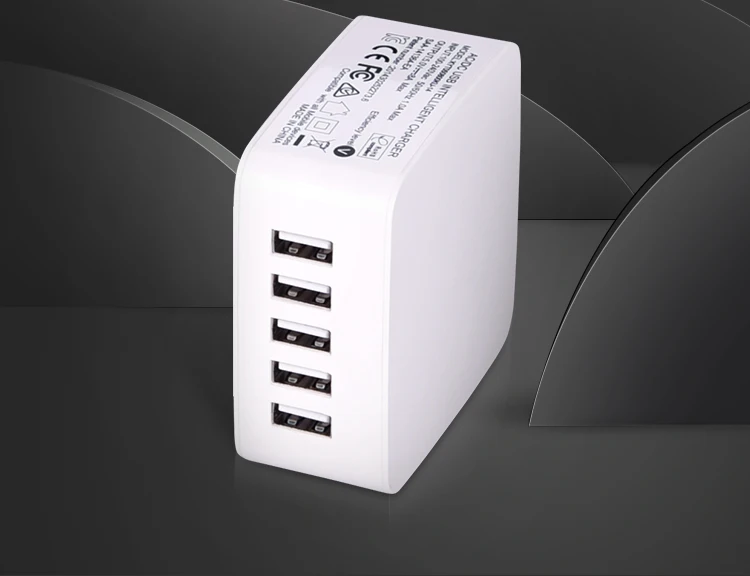 Универсальное зарядное устройство с 5 usb-портами В 8 А 40