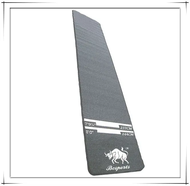 Custom logo dart equipment rubber dart mat