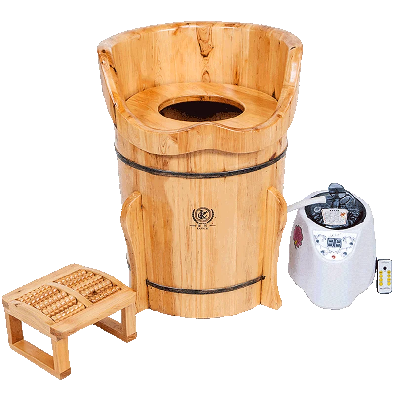 Vaginal Steam Wood Chair Vaginal Steamer Barrel