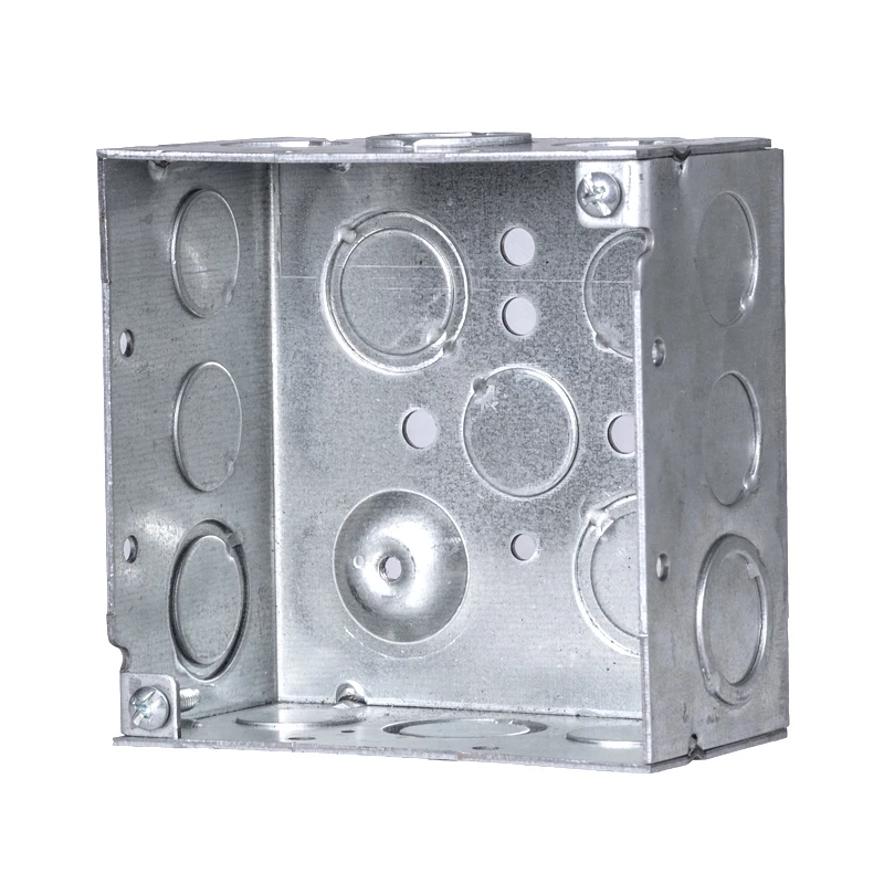 Квадратная сварная выходная коробка, 4x4 дюйма, сертификат UL