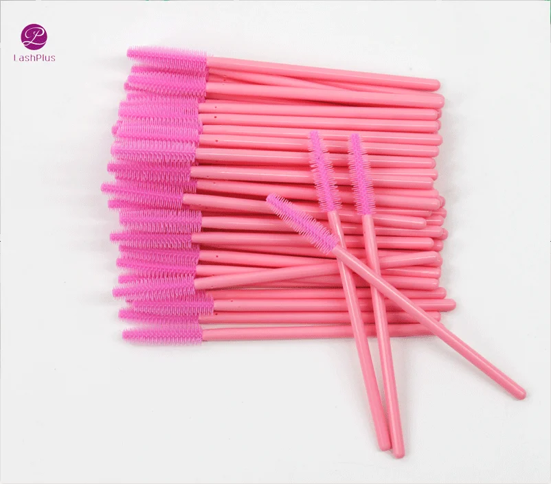 high quality eyelash brushes silicone eyelash wands mascara wands for eyelash extension
