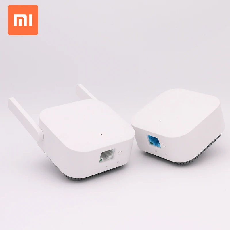 
Original Xiaomi Wifi Electric Cat Wireless Range Extender Signal Amplifier Powerline Adapter Work Mi home APP 