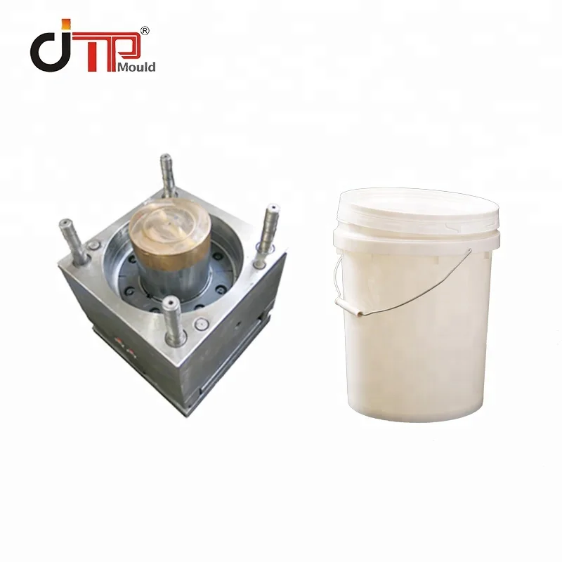 20L Best Selling Factory Price Steel Injection Mold High Quality Paint Bucket Mould Cold Runner for Household Use
