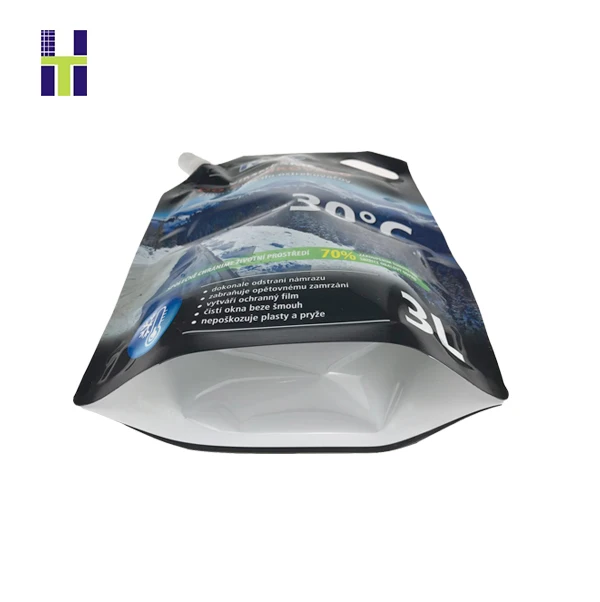 custom printed screen wash liquid windshield washer fluid glass water packaging bag