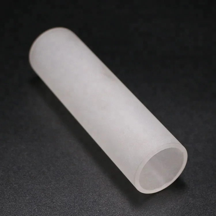 Bathroom frosted flat waterproof temperature resistance glass lamp shade