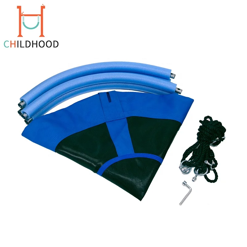 Наружная безопасная круглая паутина сетчатые качели