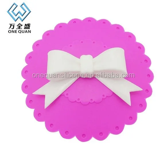 ONEQUAN Decorative Milkshake Frosted Glass  Coffee Water Silicone Cup Lid Custom Party Travel Cereal Yogurt Cute