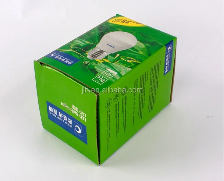 Factory Custom Corrugated Paper Packaging Box for Led Bulb /Lamp/Light