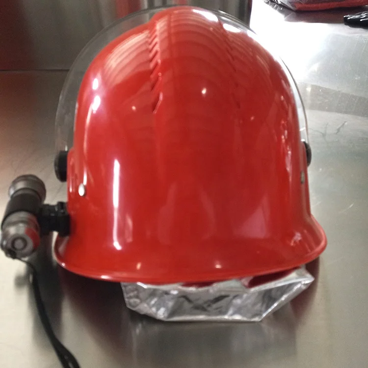 Factory Hot Sale Protective Firefighting Shockproof Fire Safety Helmet