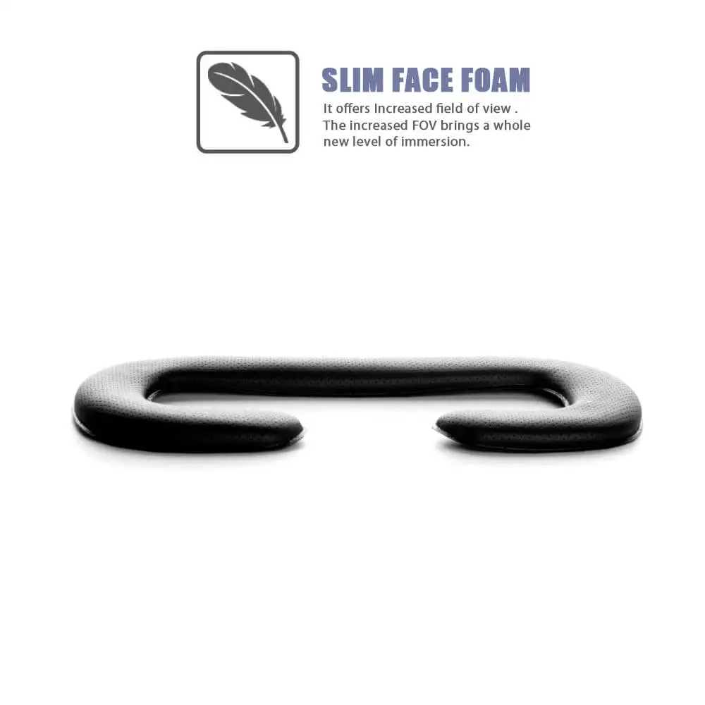 KIWI design 6/10/12 Face Cushion VR Cover for Vive, Foam Pad Eye Mask Replacement for HTC Vive