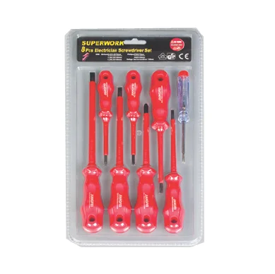
8pcs VDE Insulated screwdriver electric drivers 