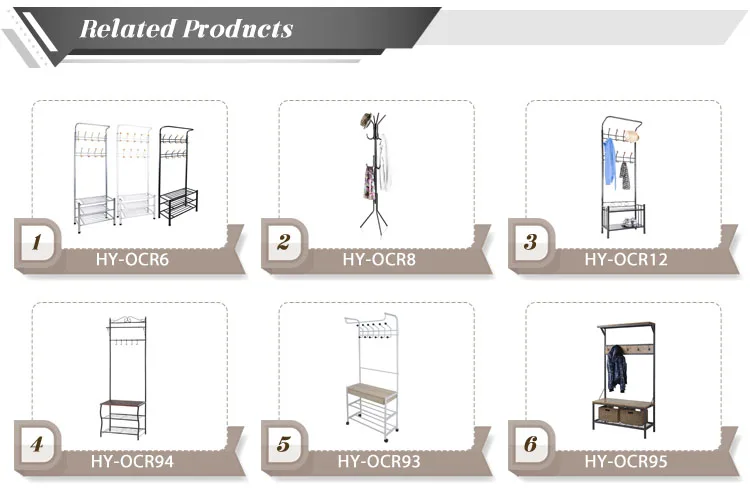 Custom Made Living Room Metal Hall Tree Clothes Hanger Entryway Shoe Coat Rack .jpg