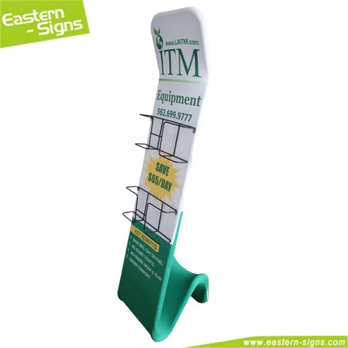 Chinese imports wholesale tension fabric display trade show flyers stand display