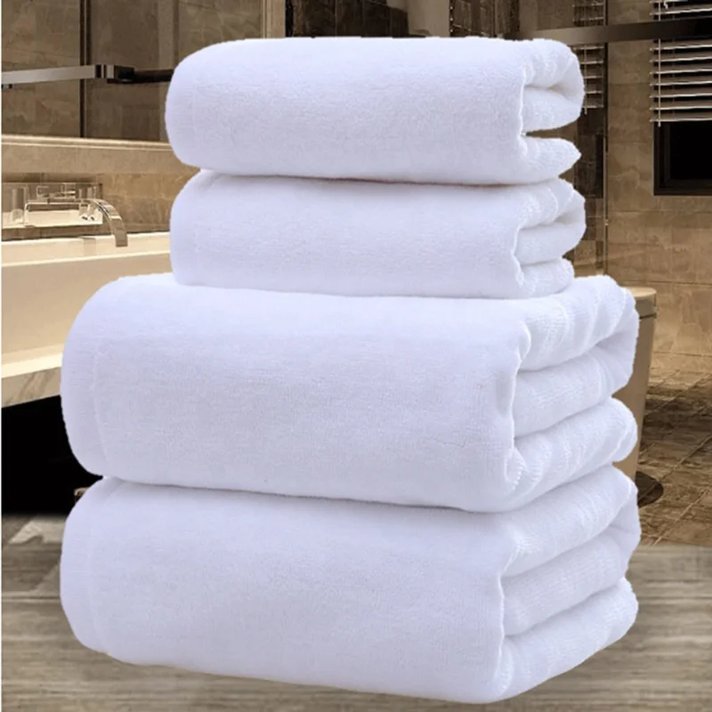 Custom logo 100% cotton embroidery luxury soft 3 pcs hotel pool bath towel set quick absorbency 16s