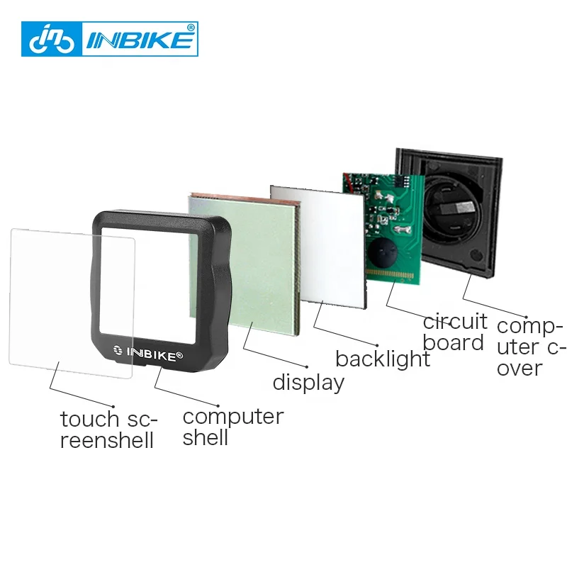
INBIKE Wired Waterproof Speedometer Bicycle Computer 