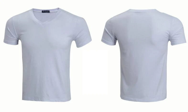 
Custom Logo Printing Women T Shirt V Neck T-Shirt Lady Tees 100% cotton Summer Tshirt printing 