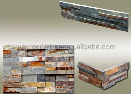 
factory sale multicolor natural wall cladding and stone panel WP-D20 