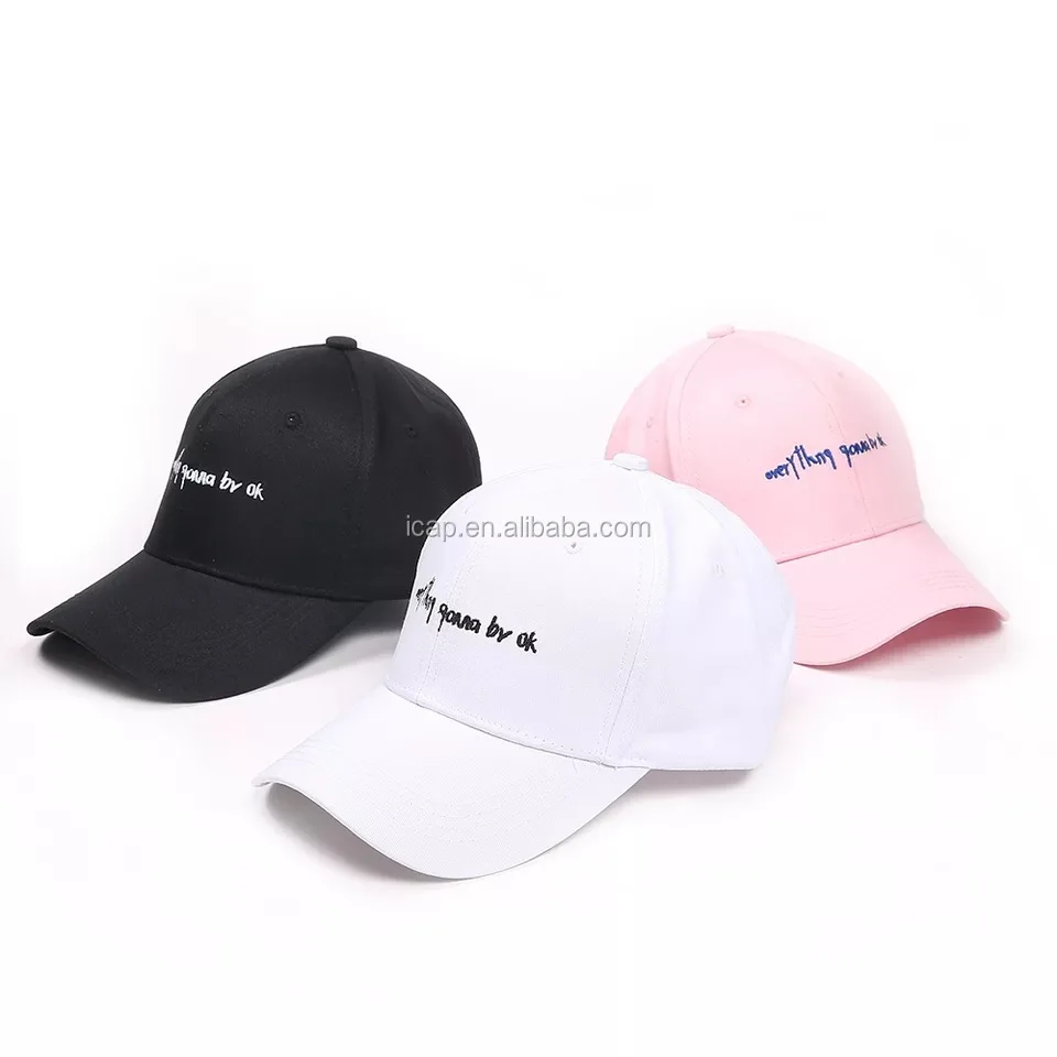 High quality baseball cap, customize your own logo baseball hat