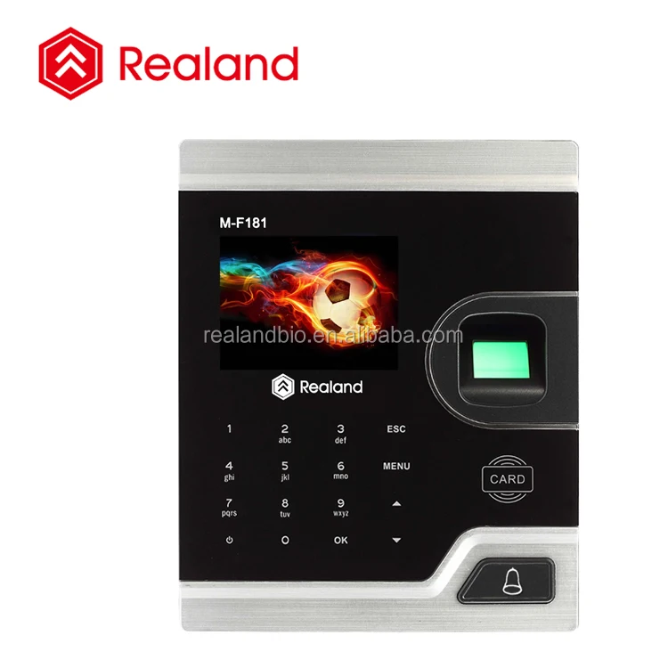 Realand Новый Дизайн M-F181 Отпечатков пальцев и Карты контроля доступа