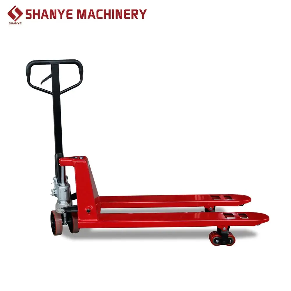 SHANYE 2.5 ton SYP-IIK AC pump hydraulic hand pallet truck