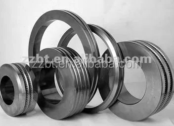 Tungsten carbide rollers cemented carbide rings for steel producing plant