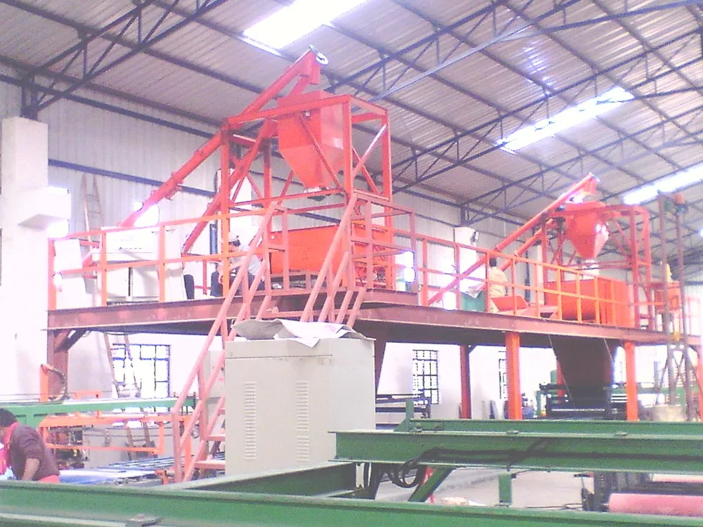 Small Profitable Machine Decorative Magnesium Oxide Board Making Machine Production Line
